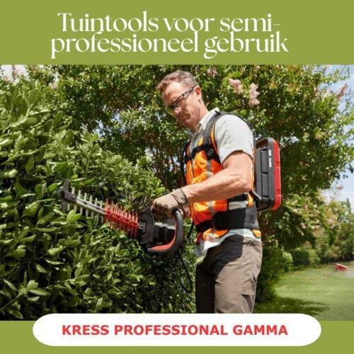 KRESS PROFESSIONAL GAMMA, tuintools voor semi-professioneel gebruik