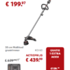 KG163 Multitool grastrimmer 38cm