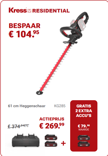 KG285 heggenschaar