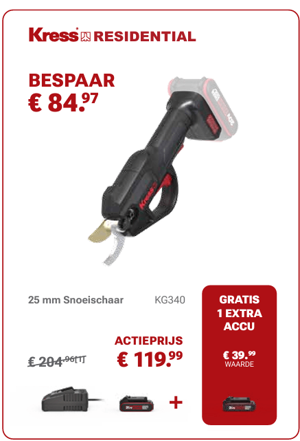 KG340 snoeischaar