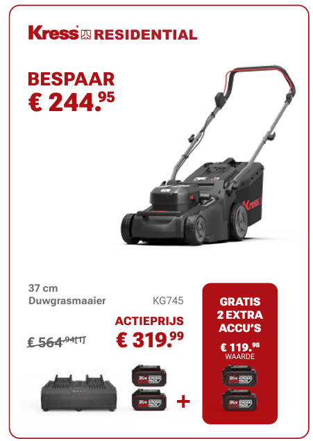 KG745 Duwgrasmaaier