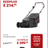 KG748 grasmaaier