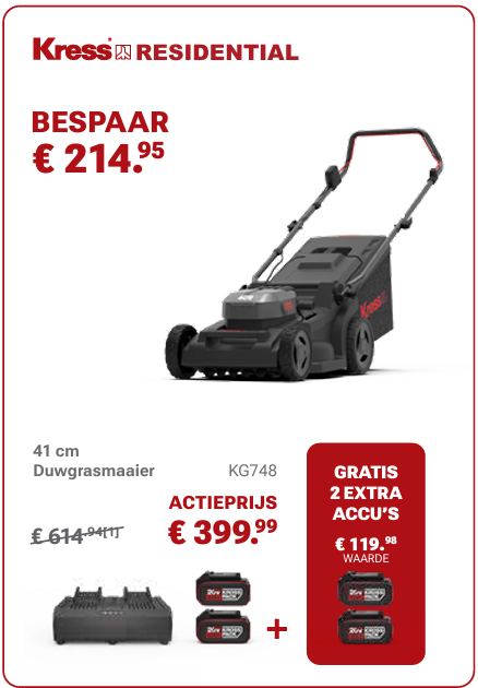 KG748 grasmaaier