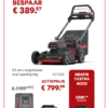 KG760 Grasmachine met aandrijving