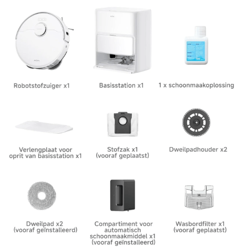 Mova E50 Pro Ultra robotstofzuiger