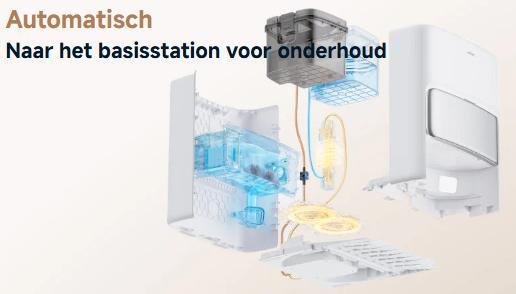 Mova E50 Pro Ultra robotstofzuiger