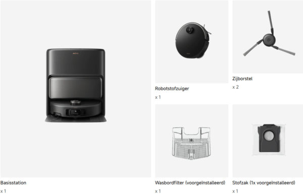 Mova V50 Ultra Complete robotstofzuiger