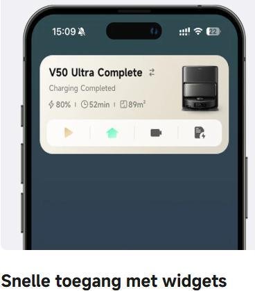 Mova V50 Ultra Complete robotstofzuiger