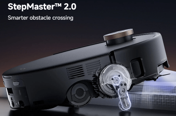 Mova Z60 Ultra Roller Complete Zwart robotstofzuiger